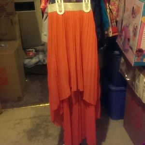 High low skirt