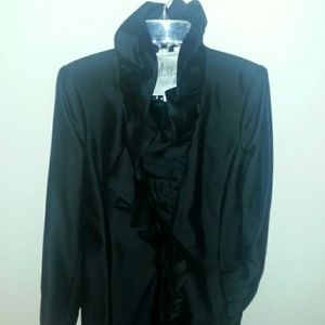 Milly long waffle jacket