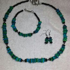 3-Piece beaded jewelry set