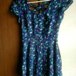 Cute blue floral dress