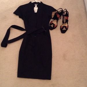 Never worn black shirt dress