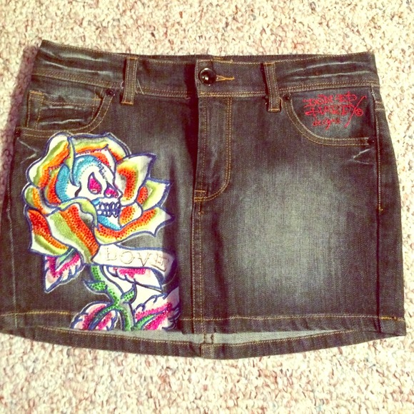 NWOT Ed hardy skirt