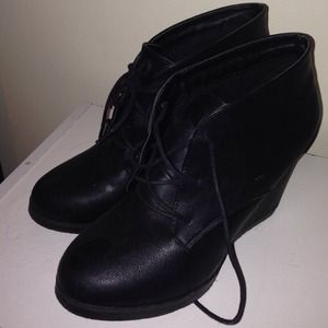 Black booties