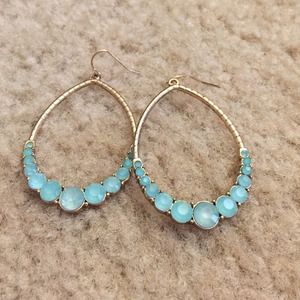 Blue earrings