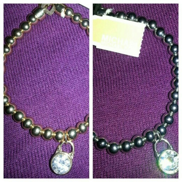 Michael kors bundle padlock bracelet