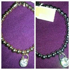 Michael kors bundle padlock bracelet