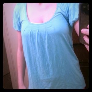 American eagle blue top