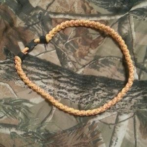 Softball cord necklace