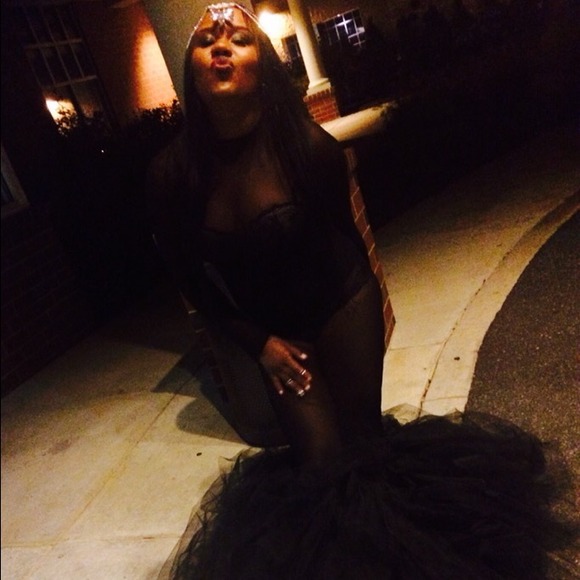 MY CUSTOM MADE BDAY DRESS WORN ONCE!! - Picture 2 of 3