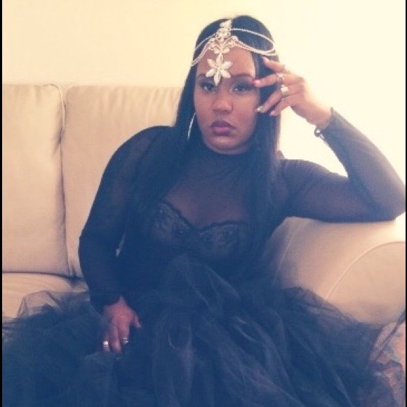 MY CUSTOM MADE BDAY DRESS WORN ONCE!! - Picture 3 of 3