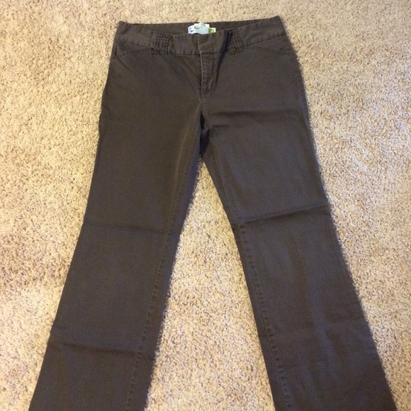 Old navy brown trouser pants