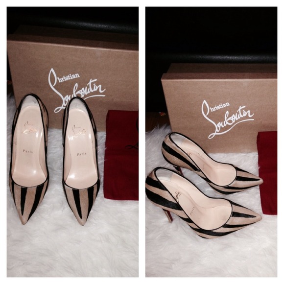 🆑CHRISTIAN LOUBOUTIN SO KATE {DUNE/PONY HAIR PUMP - Picture 3 of 4
