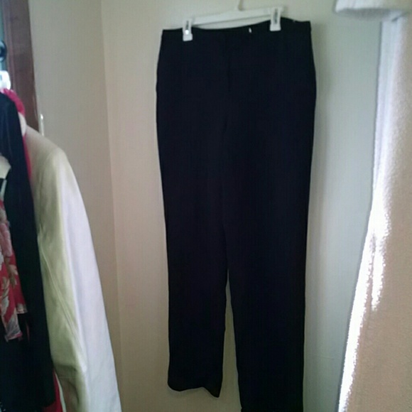 Jones New York Platinum Black Trousers