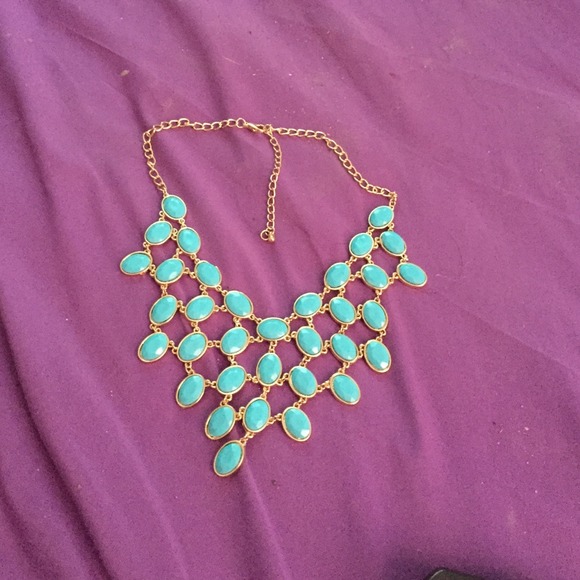 Light blue necklace