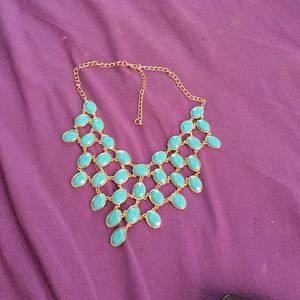Light blue necklace