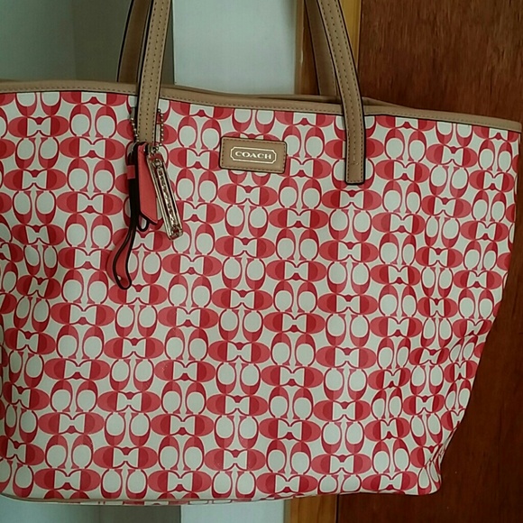 white Pomegranate Handbags - New  Coach shoulder bags