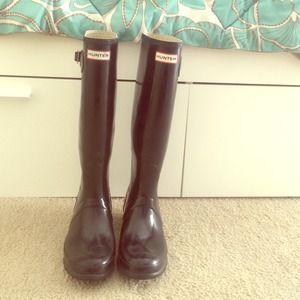 new hunter boots!