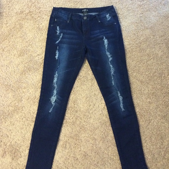 Iron fist skinny jeans