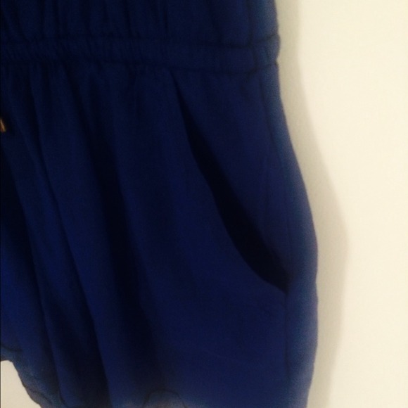 Super comfy navy blue romper - Picture 3 of 3