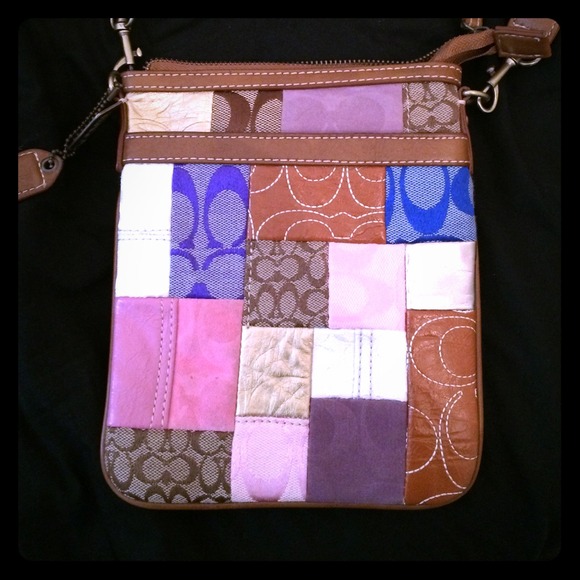 Coach cross body purse