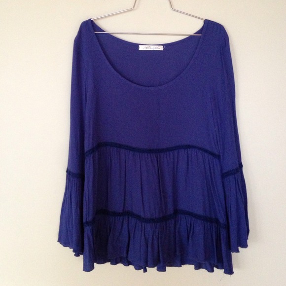 Bohemian Bell Sleeve Blouse