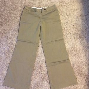 Tan trouser casual dress pant