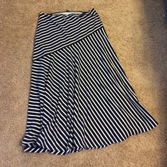 Chaps nautical striped maxi