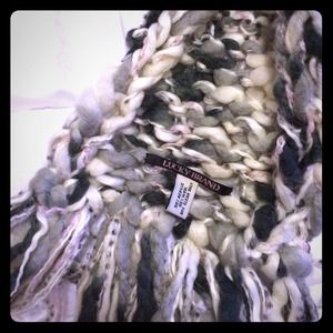 Oversized chunky scarf