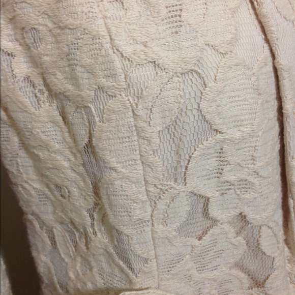 H&M Jackets & Coats - H&M bow front Structured Lace Blazer | Sz 10 H&M Jackets & Coats - H&M bow front Structured Lace Blazer | Sz 10