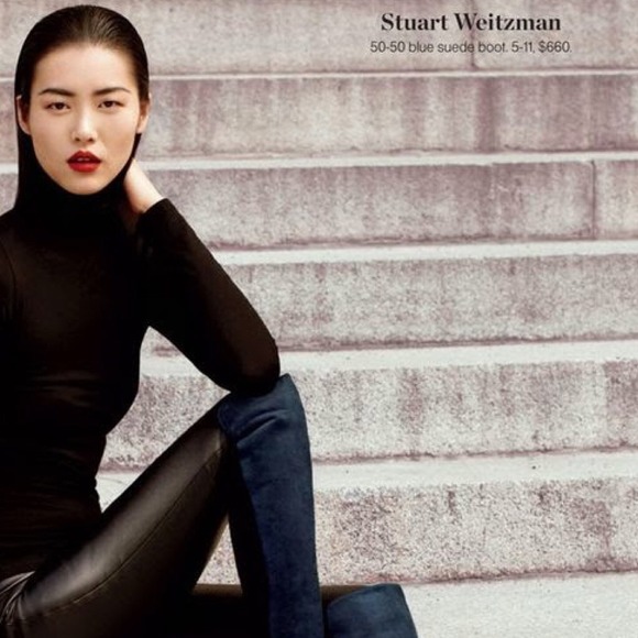 🎉HP/PM EDITOR PICK🎉 Stuart Weitzman 50/50 boot - Picture 3 of 4