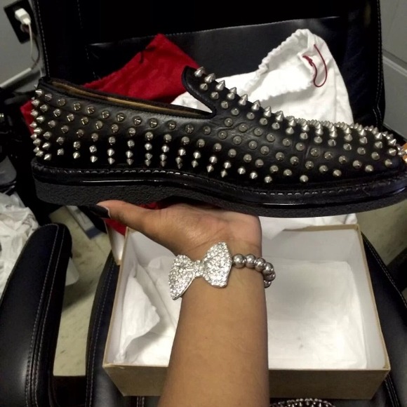 DISCONTINUED! Men Christian Louboutin Red Bottoms display picture 1