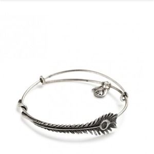 Alex & Ani Peacock Feather Wrap