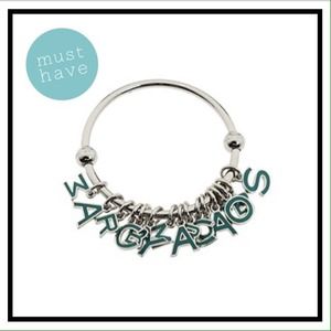 NWOT Marc by Marc Jacobs "Fan" Charm Bangle