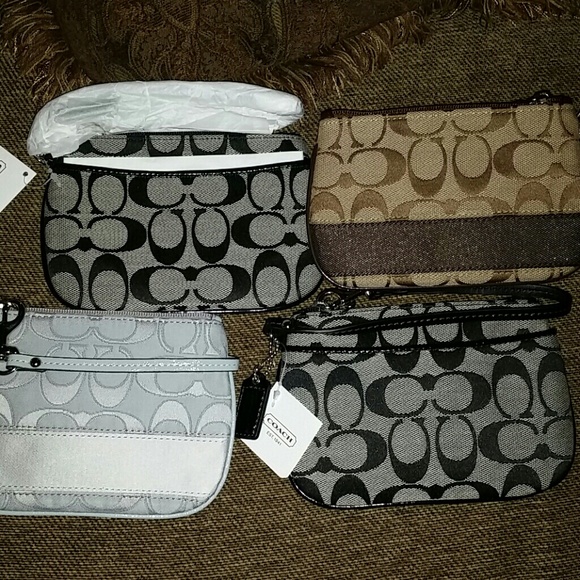 Coach wristlets