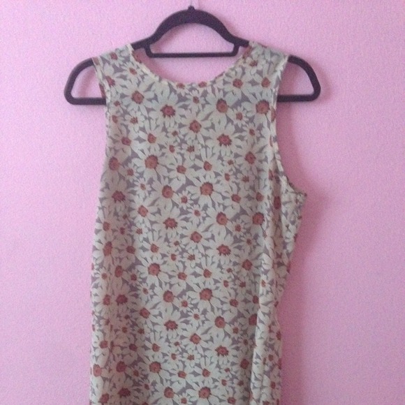 Vintage Daisy-print dress