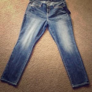 Torrid jeweled skinny jeans size 20
