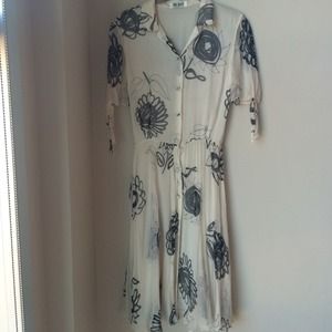 Bill Blass Floral Dress