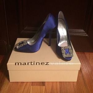 Blue Martinez Valero shoes