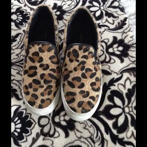 Cheetah Slip On Sneakers