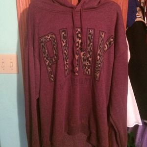 Maroon Victoria Secret PINK Hoodie