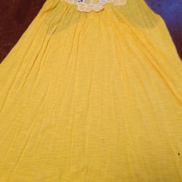 Yellow Racerback Tank - Picture 2 of 3