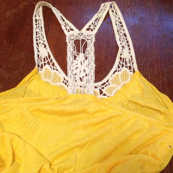 Yellow Racerback Tank - Picture 3 of 3