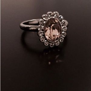 Swarovski crystal ring