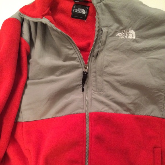 Red North Face Jacket