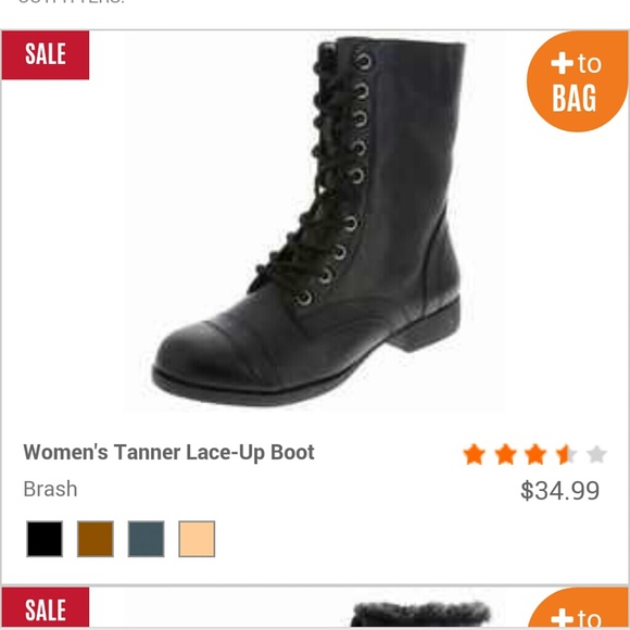Combat boots - Picture 1 of 2