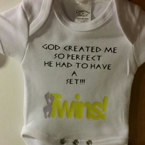Twin set onesies (price reflects the set)