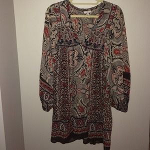 Joie Sheer Boho Tunic/Dress