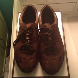 Dark Brown Coach Sneakers