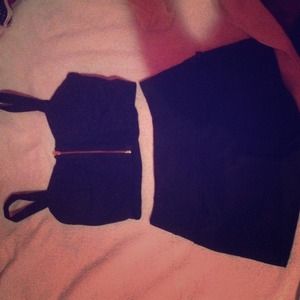 Shorts and crop top