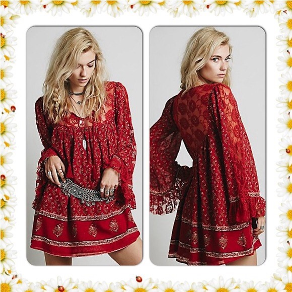 Free People Dresses & Skirts - FREE PEOPLE NOMAD CHILD DRESS NWT$148 LARGE